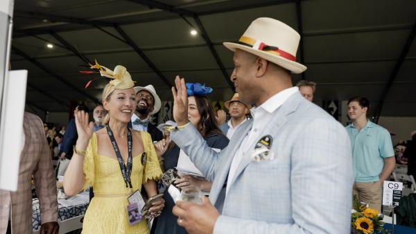 Have a Blast at the Preakness With Lindsay Czarniak and Her Husband, Craig Melvin